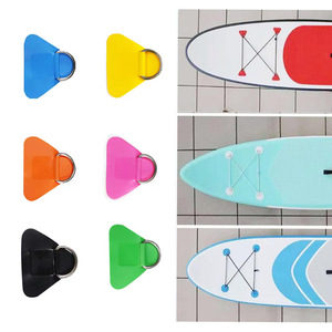 Hebilla triangular de PVC con anillo en D, acero inoxidable de una sola capa para tabla de surf, kayak, paddleboard, accesorio de almacenamiento - Product Image 4