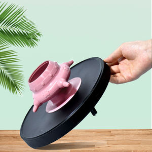 Chiot Nursemaid Bulle <span class=keywords><strong>Lait</strong></span> Bol Mangeoire 4 Mamelon Silicone Mangeoire Biberons D'allaitement Avec Forte Ventouse pour Chatons Chiots - Product Image 6