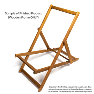 Vente en gros de transat deux places Merpauh en bois design pliant naturellement durable pour l'extérieur plage origine malaisienne personnalisable - Product Image 6