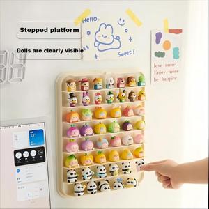 Bán buôn PS + PET Treo Tường Hộp mù hiển thị Kệ rõ ràng lưu trữ chống bụi dễ thương bức tượng nhỏ bộ sưu tập kệ lưu trữ nhựa - Product Image 4