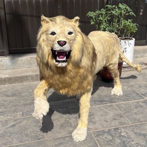 Estatua de León de La Selva de buena calidad, molde profesional personalizado, animales de peluche, León para decoración de fiesta - Product Image 5