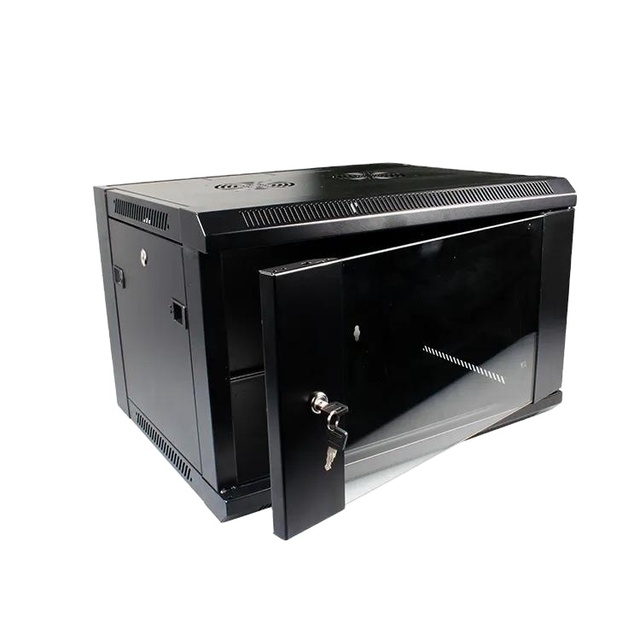 EXC Customized New Arrival 19" 9U 6U Wall Mounted Network Cabinet SPCC Steel Stock