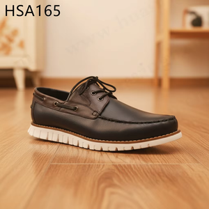 ZYF, Chaussures de ville élégantes en cuir pleine fleur pour <span class=keywords><strong>mariage</strong></span>, design ajouré, aspect raffiné, noires, pour le bureau HSA145 - Product Image 6