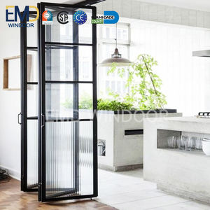 Modern Design High Quality Villa Soundproof Design Aluminium Grill <b>Swing</b> Casement Door - Product Image 2