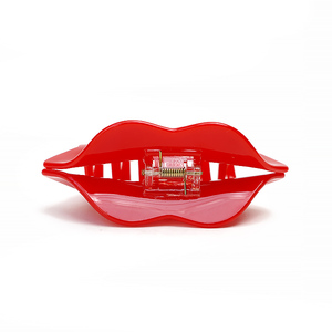 أسيتات كبيرة على شكل شفاه حمراء كبيرة على شكل شفاه على طراز ياباني من YIYI ، وسيدات كورية - Product Image 4