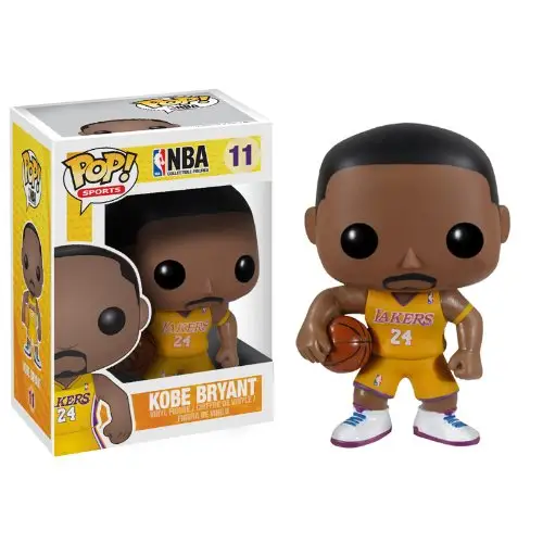 Tokoh Pemain Basket NBA Pop 11 Kobe Bryant (Jersey Kuning)-Los Angeles Lakers