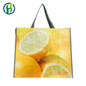 Bolsa Tejida de PP Laminado Reciclado de Moda Económica de China 2023 con Estampados de Animales - Product Image 2