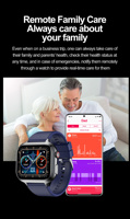VALDUS EKG Gesundheits-Smartwatch Herzfrequenzüberwachung Fünf-Organ-Erkennung VE31 Smartwatch