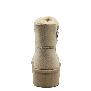 รองเท้าบูทข้อเท้าผู้หญิงคุณภาพสูง <span class=keywords><strong>Alyssa</strong></span> หลายสี สวมใส่สบาย อุ่น เหมาะสำหรับฤดูหนาว - Product Image 2