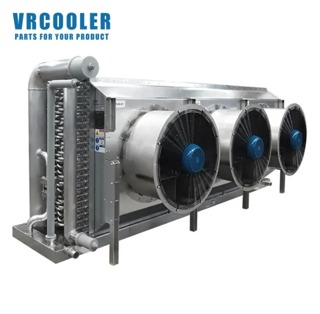 Evaporador de armazenamento frio do resfriador da unidade da explosão da ammonia economia para o resfriamento das carcaças