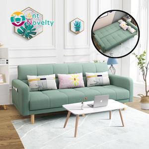 Antnovel antnovel 2 CHỖ NGỒI màu hồng sofa giường có thể gập lại vải đa năng cho phòng khách phòng ngủ ăn uống ngoài trời khách sạn phòng tập thể dục bên ngoài sử dụng - Product Image 1