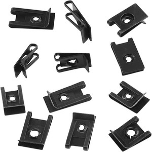 Kit de vis Hirokazu avec serre-câbles en U métalliques pour panneaux de tableau de bord automobile, attaches de moteur, ensemble de 170 pièces - Product Image 3