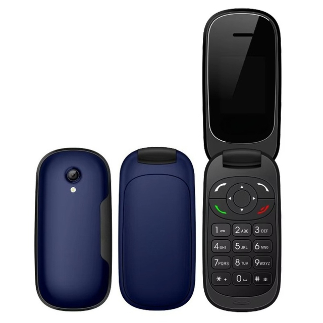 New Best 1.77inch Feature Phone 2g GSM Flip Phone Mobile