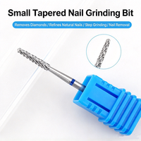 Embout de ponceuse à ongles en diamant de haute qualité pour l'élimination des cuticules et les soins de manucure professionnels
