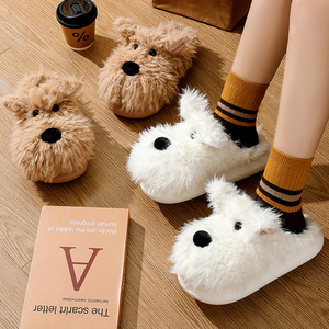 Nuevo Producto: Pantuflas Cálidas de Invierno para el Hogar, de Felpa Suave, Punta Cerrada, Antideslizantes, de Fabricantes de Pantuflas, ¡Gran Venta! - Product Image 3