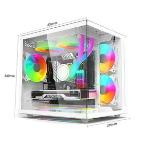 Ordinateur de jeu de bureau haute performance I5 I7 avec carte graphique dédiée, <span class=keywords><strong>PC</strong></span> tour pour la conception professionnelle et les tâches visuelles <span class=keywords><strong>3D</strong></span> - Product Image 5