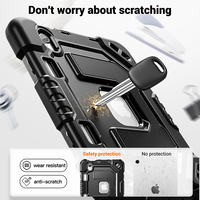 Étui de protection en silicone pour tablette avec béquille robuste, nouveau design, compatible avec iPad Mini 7, Mini 6 et autres modèles universels