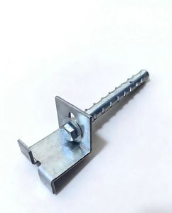 Sistem Penyangga Pelapis Batu Kustom, Klip Dinding Tirai Sudut Baja Marmer untuk Sistem Pemasangan Marmer, Material Galvanis - Product Image 3