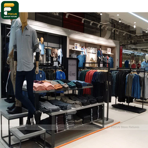 ราวแขวนเสื้อผ้าติดเพดาน ระบบแขวนเสื้อผ้าสำหรับร้านค้าปลีก - Product Image 2