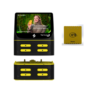 नैयाक्स ने 8 स्लॉट पावर बैंक किराए पर सॉफ्टवेयर ऐप साझा पावर बैंक किराये स्टेशन मोबाइल फोन चार्जिंग कियोस्क - Product Image 2