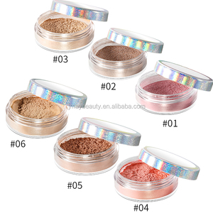 Private Label Cosmetici Texture Morbida Illuminare Skintone di Alta Qualità Allentato Highlighter di Trucco In Polvere - Product Image 1