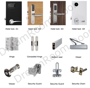 Porta <span class=keywords><strong>Tagliafuoco</strong></span> in Legno Moderna Certificata UL 20/45/60/90 Min per Hotel o con Spioncino - Product Image 6