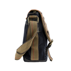 gio trekking vecchio cerato cuoio della tela di canapa zaino di tela sacchetto del messaggero del sacchetto di spalla 17SC-6398D - Product Image 3