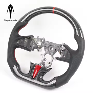 Personalized Carbon Fiber <b>Steering</b> <b>Wheel</b> <b>for</b> 2014-IN - Product Image 3