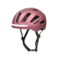 Vente en gros Nouveau casque de vélo de sécurité respirant avec lumière LED multicolore personnalisé