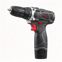Perceuse sans fil 12V à vitesse variable avec batterie au lithium, outil de construction professionnel, personnalisable OEM