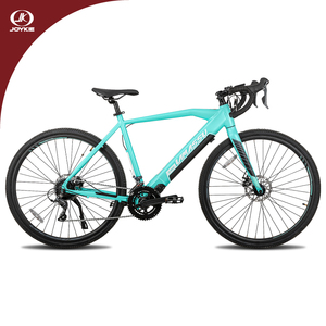 Vélo électrique de gravier JOYKIE 700C 53cm avec cadre en aluminium, moteur central et 16 vitesses - Product Image 2