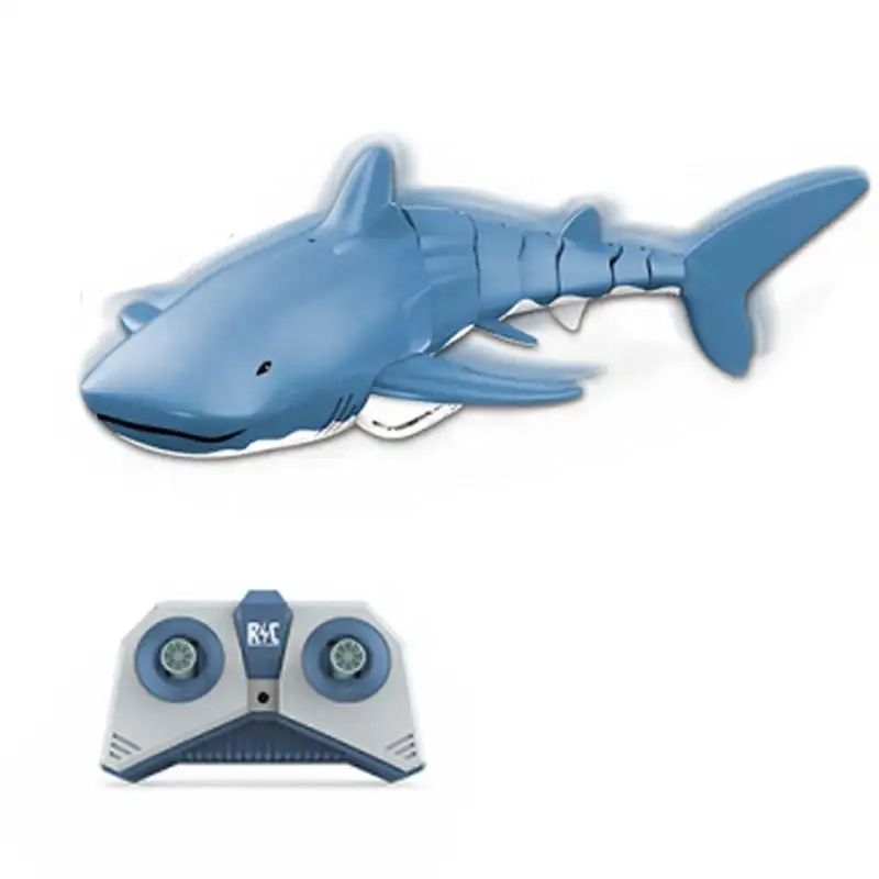 2.4Ghz Electric Radio Control Toys Remote Control Shark Boat Waterproof Shark RC Boat With battery