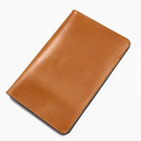 Porte-passeport en cuir pleine fleur de style européen vintage minimaliste, prêt pour le voyage, anti-perte, étui pour carte d'identité, homme femme