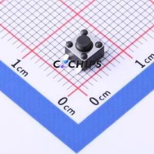 TSC015B03818A06 Tactile Switch SMD-4P,4.5x4.5mm Switch Round Button 1.8N Vertical Mount 4.5mm - Product Image 1