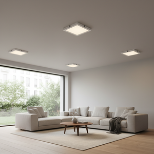 Faretto LED Monet 18W 4000K 218x218mm Quadrato da Incasso o Montaggio a Superficie, Bianco. (ALG 67655) - Product Image 3
