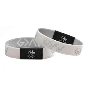 Pulsera/Brazalete RFID de Tela Elástica Personalizada con NFC Pasivo, Precio de Fábrica, para Eventos - Product Image 1