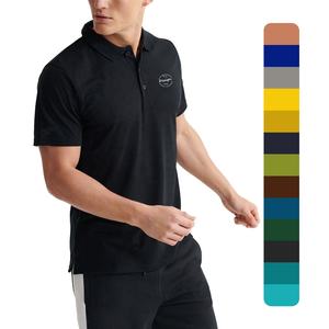 Summer New Arrival Custom Print Breathable Polyester/Cotton Solid Loose Fit Short-Sleeved T <b>Shirt</b> <b>Men's</b> <b>Black</b> Casual <b>for</b> <b>Shirt</b> - Product Image 1