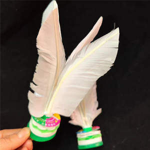 Pedido a granel precio barato blanco colorido Kick Shuttlecock pluma de ganso <span class=keywords><strong>Jianzi</strong></span> al por mayor - Product Image 6