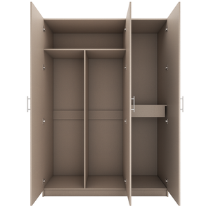 Factory Price Bedroom Furniture 3 Door Design Multi-use Portable <b>Clothes</b> Cabinet Closet with Mirror - Product Image 3