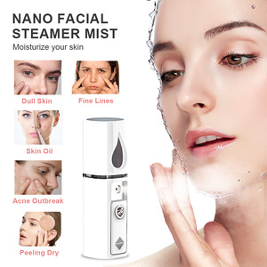 Appareil de pulvérisation faciale électrique personnel pour la maison, mini vaporisateur de soin de la peau portable à recharge USB, flacon pulvérisateur de brume nano pour le visage - Product Image 4