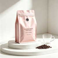 Sachet Doypack personnalisé avec valve, sachet pour café, emballage alimentaire de qualité alimentaire pour l'emballage de grains de café torréfiés