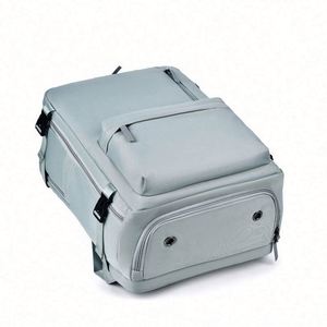 Custom Logo High Quality Large Capacity Compression Expandable <b>Black</b> Storage Bag Business Computer Laptop <b>Backpack</b> for Travel - Product Image 4