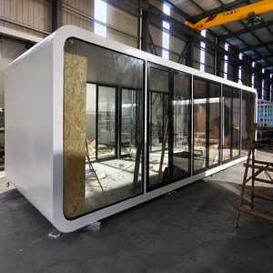Vendita Calda di Fabbrica: Casa Mobile Intelligente di Lusso, Cabina Capsula Apple da 40 Piedi, Casa in Acciaio con Bagno, Spazio Abitativo per Hotel, Villa, Resort - Product Image 4