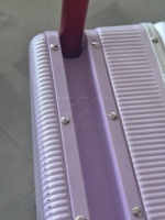 Poignée télescopique professionnelle de luxe en aluminium massif pour valise, accessoires de voyage, pièces de rechange de haute qualité