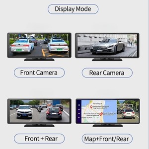 Dash Cam Android da 10,26 Pollici, 8 Core, Carplay e Android <span class=keywords><strong>Auto</strong></span>, WiFi, <span class=keywords><strong>Bluetooth</strong></span>, DVR <span class=keywords><strong>Auto</strong></span>, ADAS, GPS, Monitoraggio Parcheggio 24h, <span class=keywords><strong>Telecamera</strong></span> Specchietto Retrovisore - Product Image 2