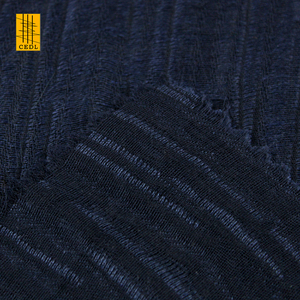 Phổ Biến Sợi Nhuộm Lụa Tự Nhiên Linen Pha Trộn <span class=keywords><strong>Crepe</strong></span> Vải Cho Váy Váy Áo Sơ Mi Châu Âu Lanh & FSC - Product Image 4