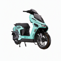 Moto électrique CE 60V 72V 1000W 2000W 3000W à longue autonomie avec contrôle intelligent NFC, LED et Bluetooth, trottinette électrique pour adulte, personnalisable en usine