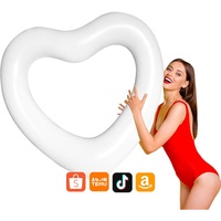 Anneau de natation créatif coloré haute jouabilité avec des motifs amusants Amazon Best-seller pour piscine plage