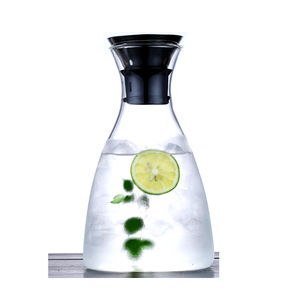 Verre à eau vert de bonne qualité avec pichet à thé et infusion de fruits - Product Image 4