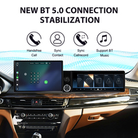 Écran ZWNAV 13,1"+12,3" pour BMW X5/6 2014-2018 NBT/EVO Android 15 Carplay DSP GPS Navi Autoradio Stéréo 4G WiFi 360 OEM